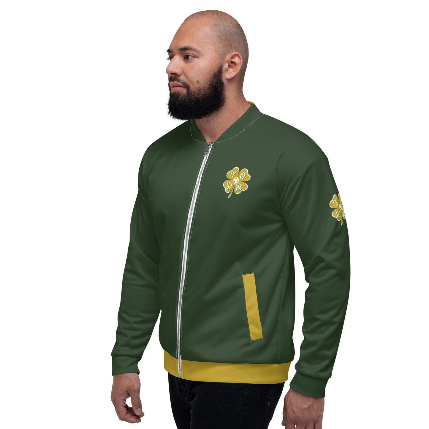 YODB Tipsy Titans FC Bomber Jacket- Shamrock Edition