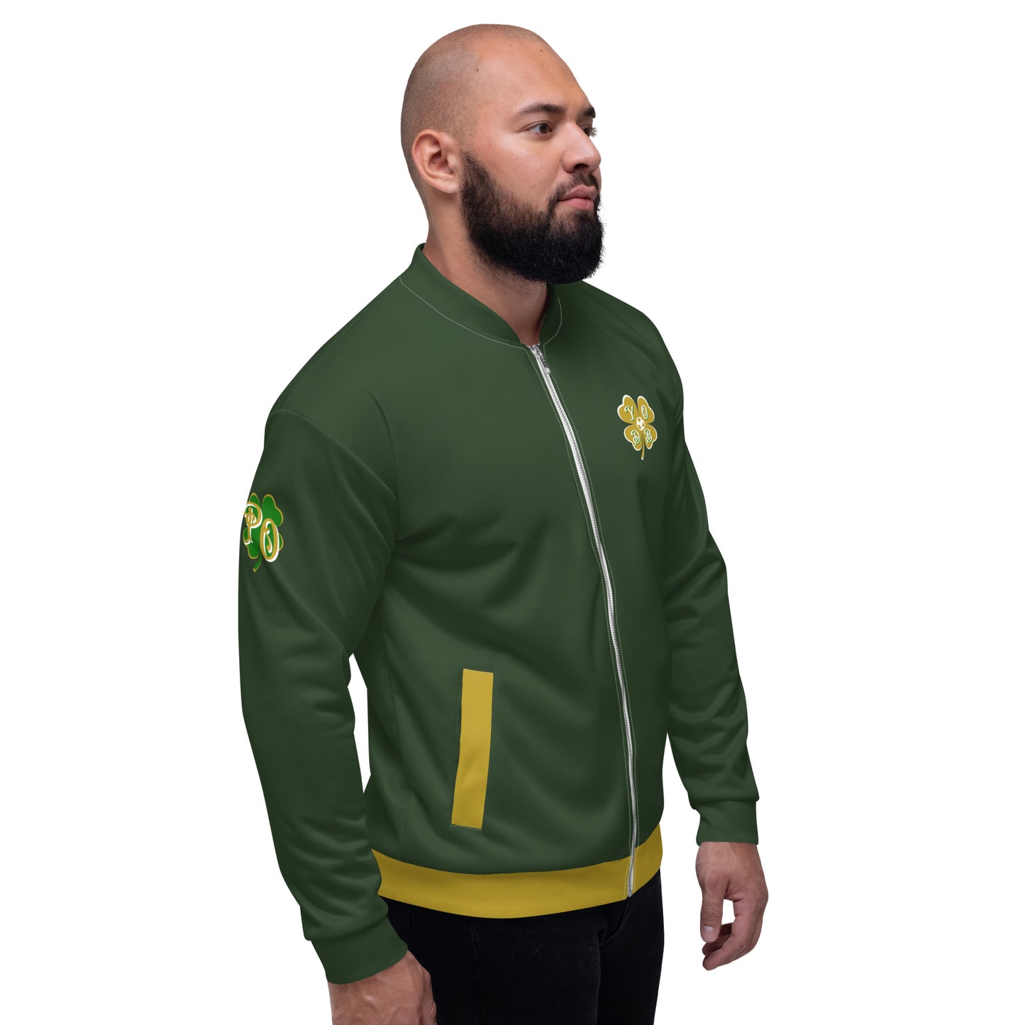 YODB Tipsy Titans FC Bomber Jacket- Shamrock Edition