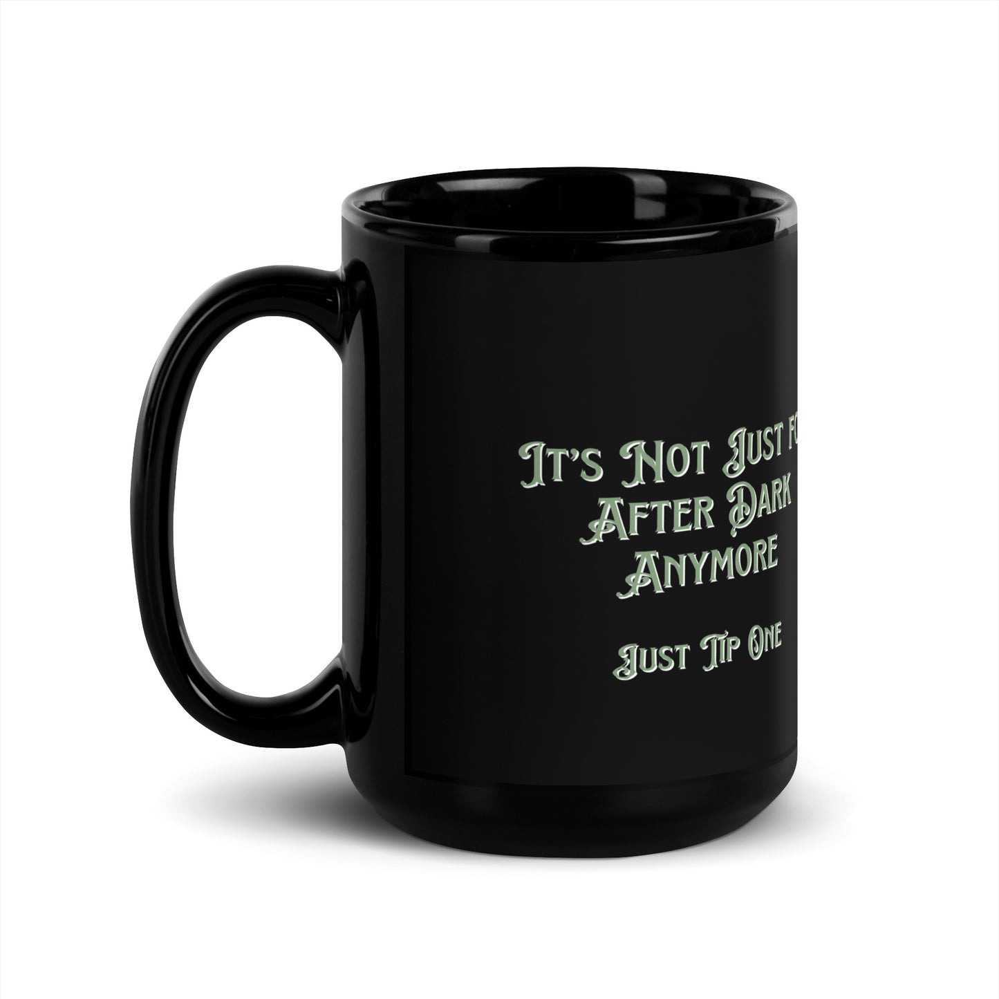 Paddy O'Connell Breakfast Whiskey Coffee Black Glossy Mug