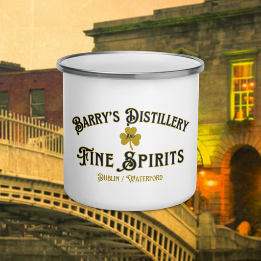 Barry's Distillery Enamel Mug