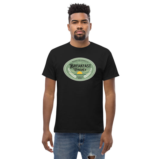 Paddy O'Connell Breakfast Whiskey Tee "Not just for after dark"