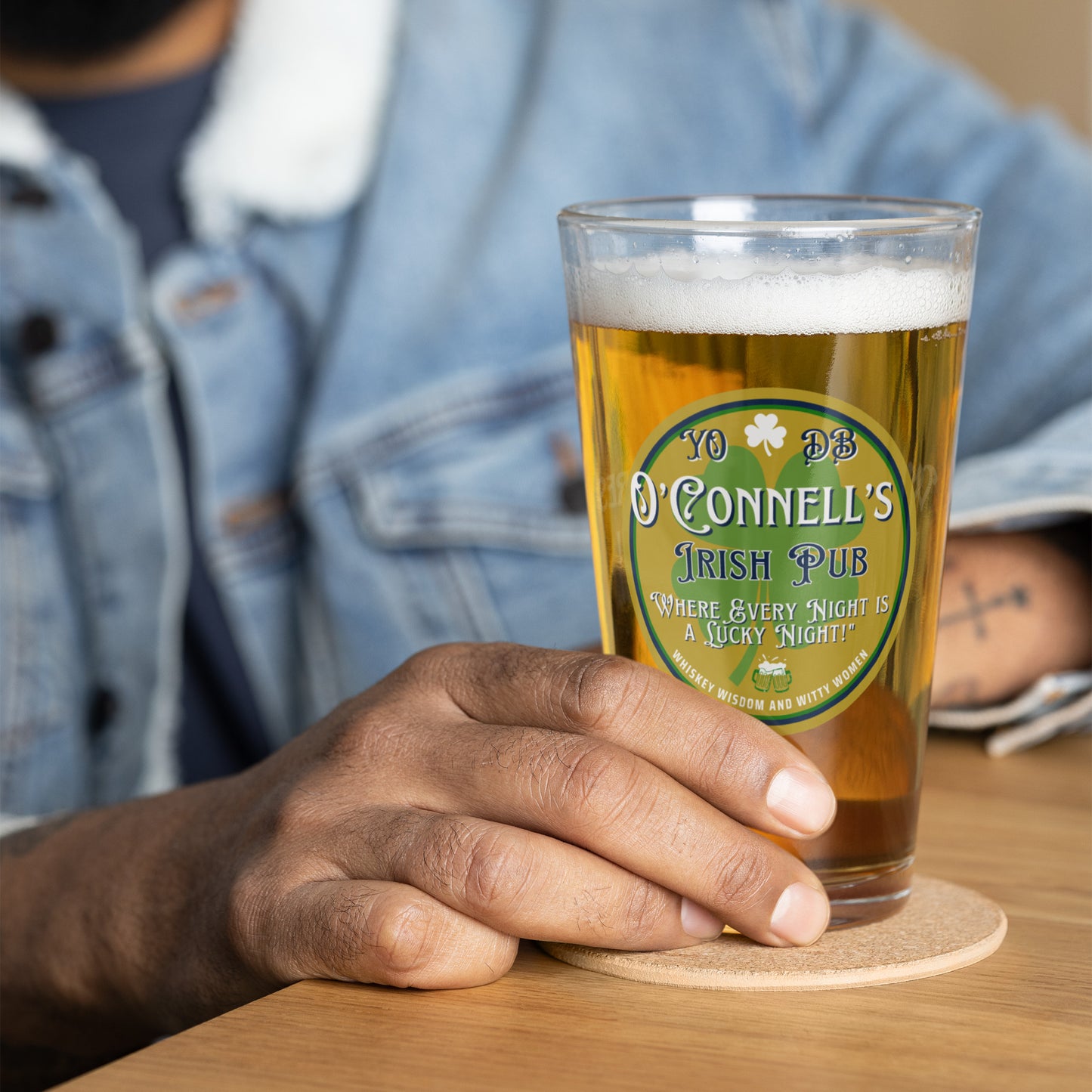 O'Connell's Irish Pub Shaker Pint Glass