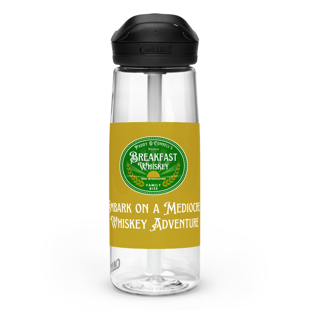 Paddy O'Connell's "Breakfast of Champions" Sports Bottle