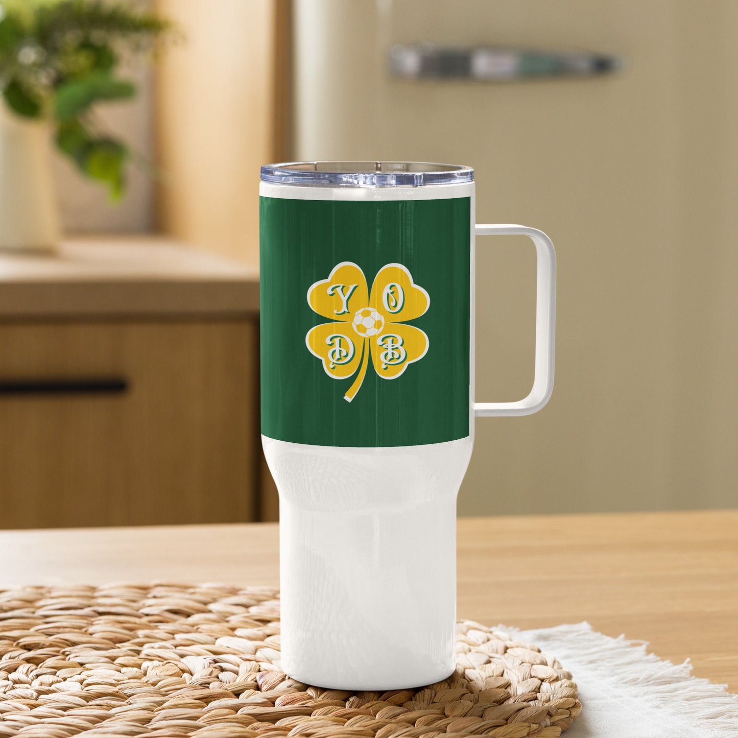 YODB Travel mug with a handle