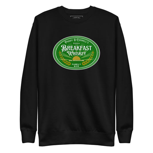 Paddy O'Connell Breakfast Whiskey Sweatshirt