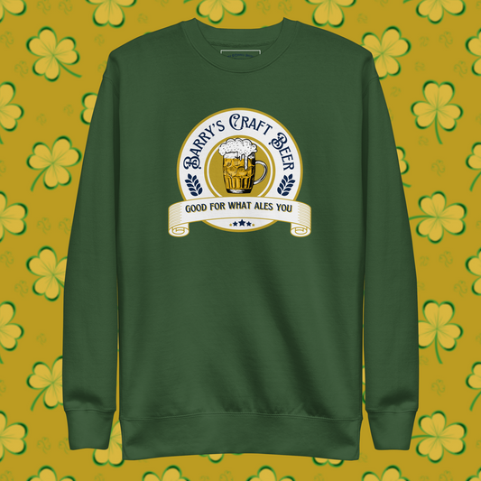 Barry's Craft Beer Premium Sweatshirt